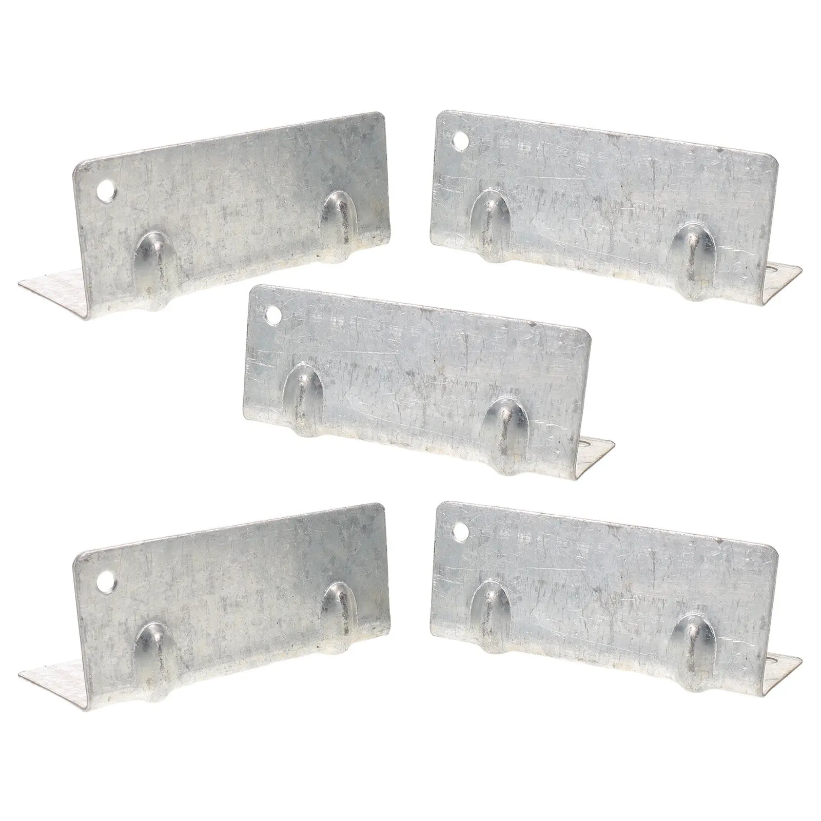 5Pcs Cargo Corner Protectors Metal Heavy Duty Edge Guards Trailer Shipping Supplies Prevent Strap Wear Truck Bed Transport Load