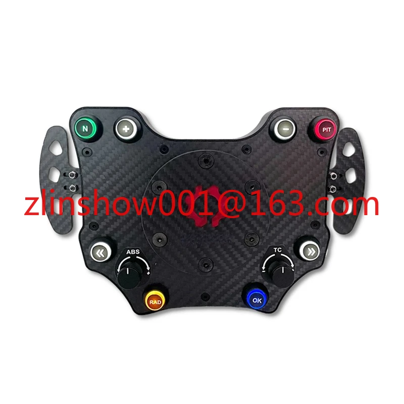 

Simracing Steering Wheel Bluetooth Wireless Hub, Switch Button Plate Center Control Box for g29 g27 and Thrustmaster