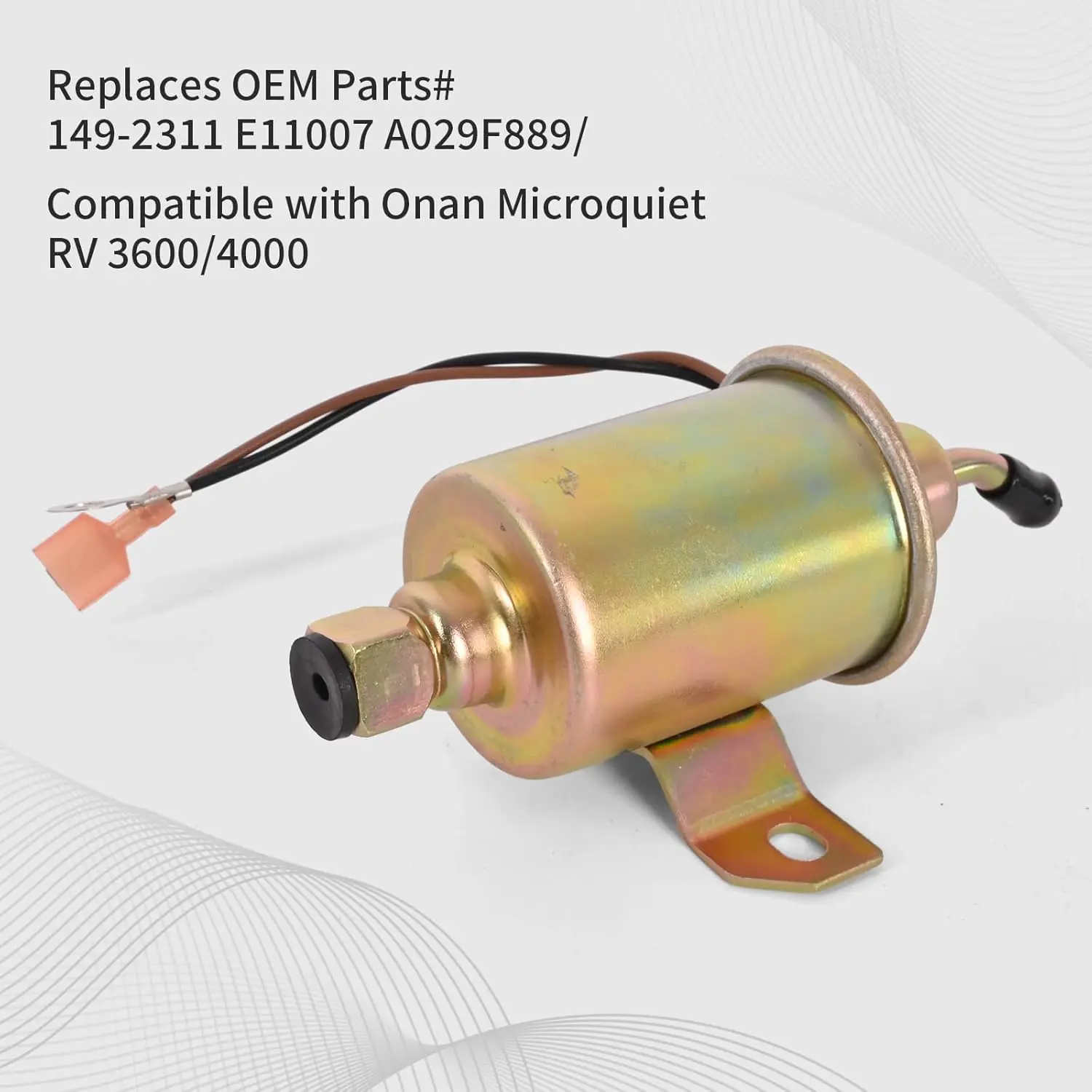 149-2311 Fuel Pump Tune Up Kit with RV4000 Generator Includes Parts 49-2457 Fuel Filter, 167-0275 Spark Plug, 1403280 Air Filter