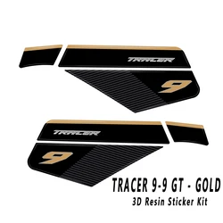 Motorcycle Accessories Tank Pad 3D Gel Epoxy Resin Stickers Kit For Tracer 9 Tracer 9GT 2021-2023