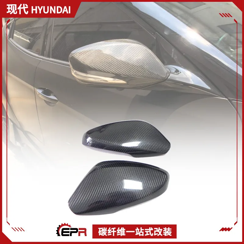 

Подходит для современной модификации из углеродного волокна Veloster, крышки зеркала заднего вида, установки крышки бокового зеркала.