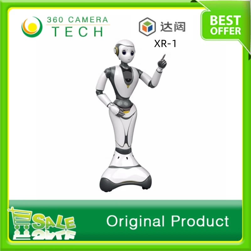 

DATA Cloud Ginger XR-1 Humanoid cloud-based intelligent service robot, intelligent AI dialogue, commercial home companion butler