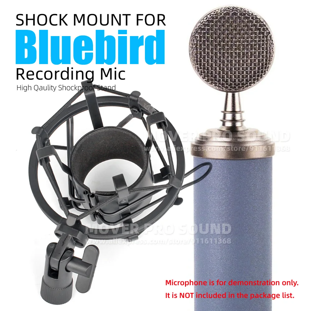 For BLUE BIRD BLUEBIRD Bracket Shock Isolation Mount Spider Microphone Stand Anti Vibrate Suspension Mic Holder Clip Shockproof