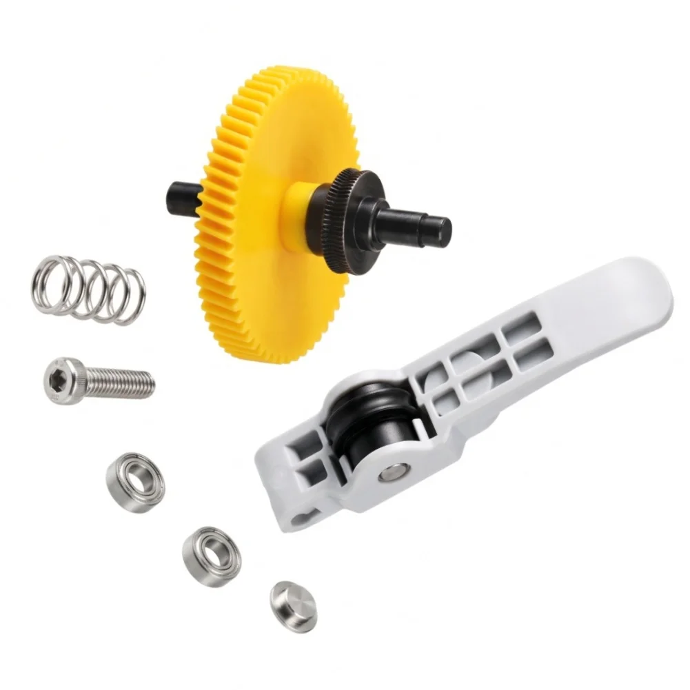Extruder Gear Kit for BambuLab For A2L For 3D Printers Plastic Handle Metal Plastic Design for Balanced Performance