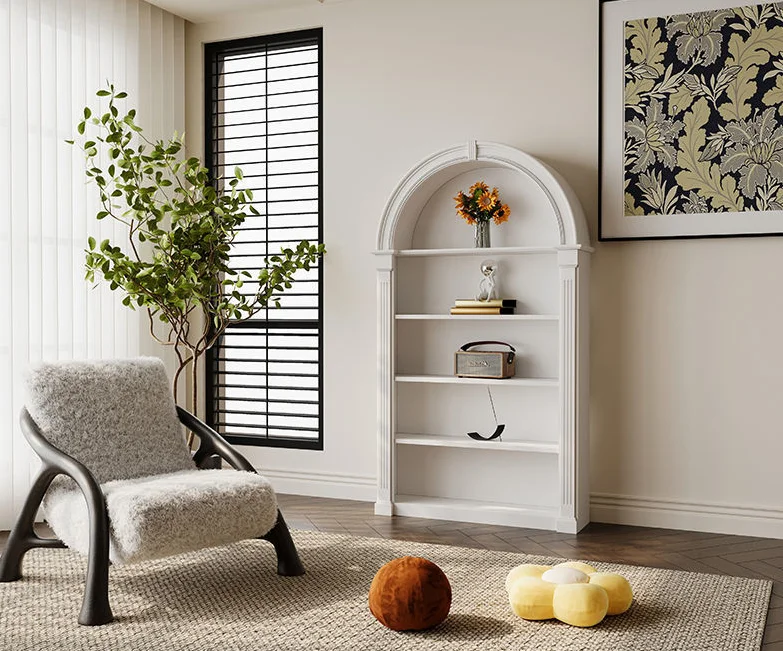 Custom Cabinet Design Book Storage Display Storage Rack Wooden Bookcase Bookcase Bookcase