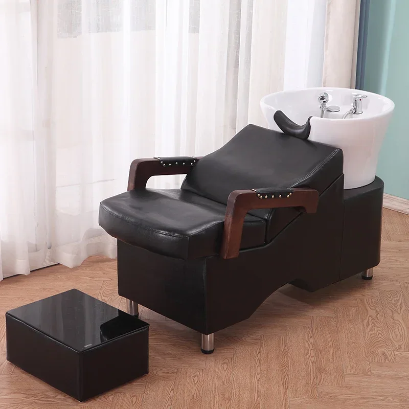 

Hair Wash Bed Massage Beautician Hairdressing Shampoo Chair Stylistic Professional Fauteuil Coiffure Hairstyle Furniture