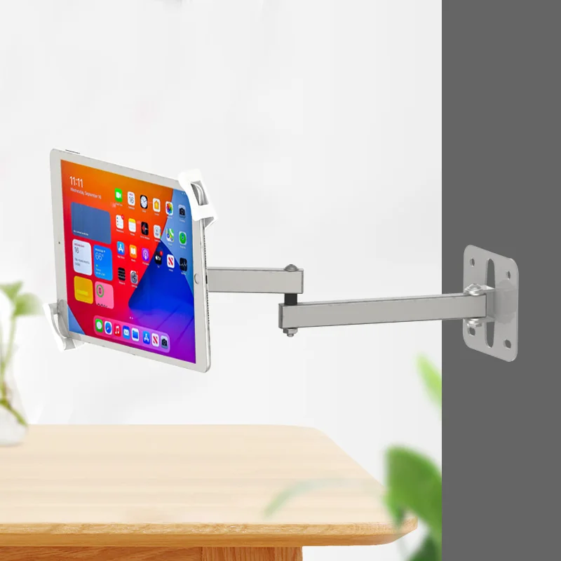 360 Degree Rotatable Adjustable Anti Theft Tablet Wall Mount Bracket