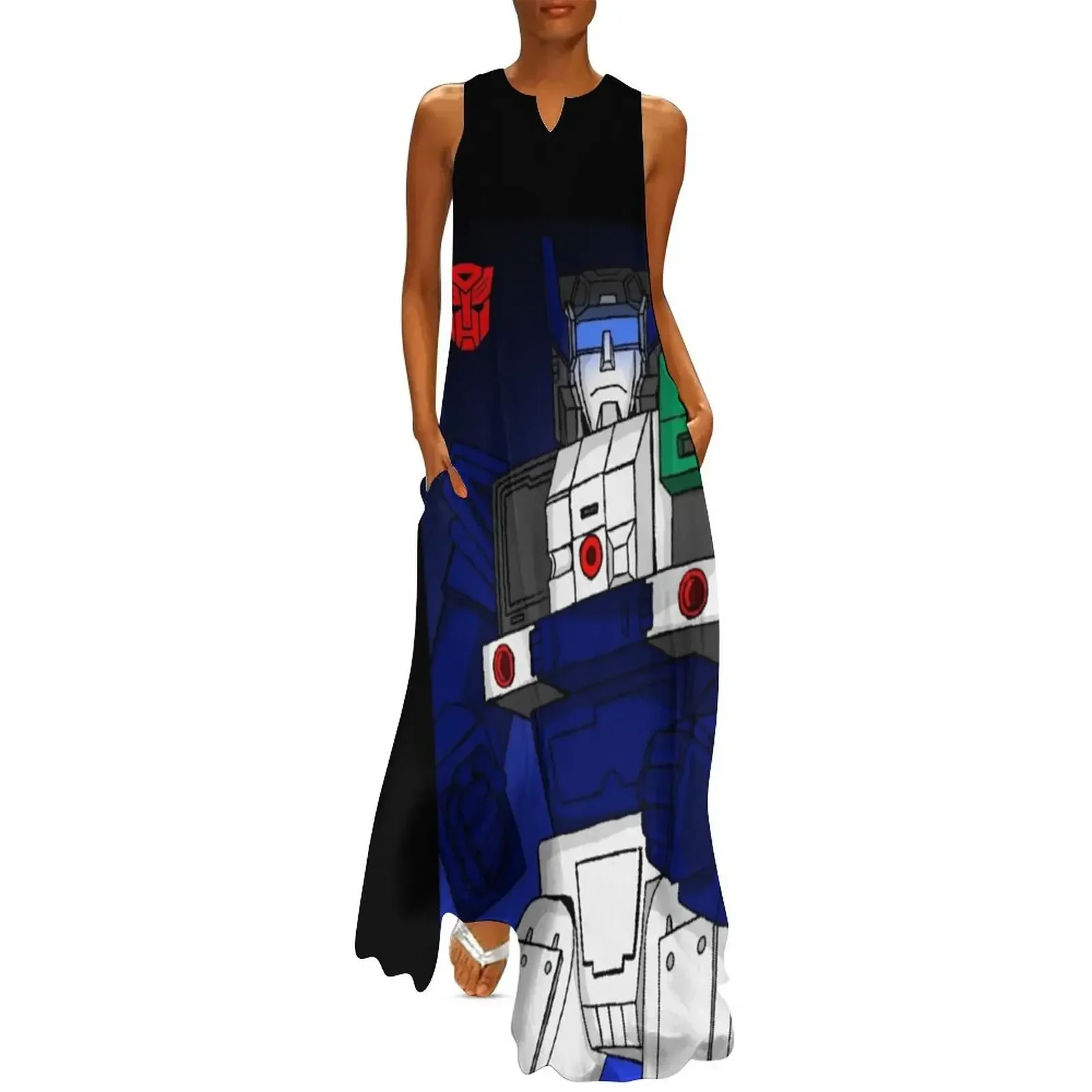 

TRANSFORMERS FORTRESS MAXIMUS Long Dress clothes for woman luxury dress beach dresses Long dresses Dress