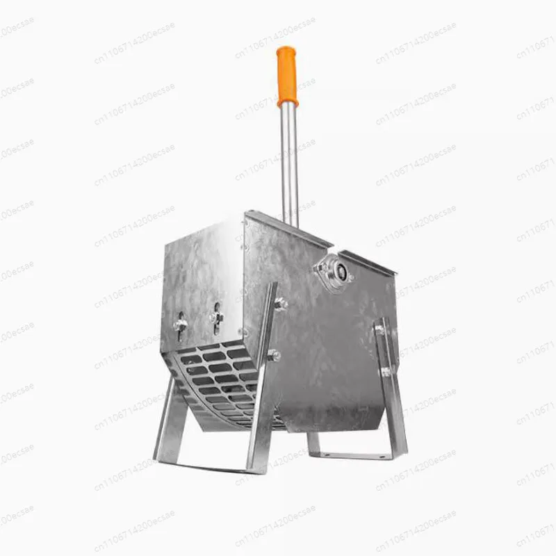 Effective shelling tool with high shell rupture efficiency and low damage rate, home manual peanut shell machine