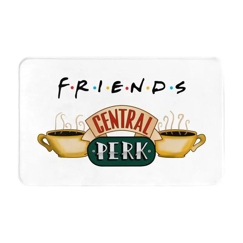 Custom Friends Logo Doormat Mat Anti-Slip Classic TV Show Kitchen Bathroom Living Room Rug Carpet 40*60cm