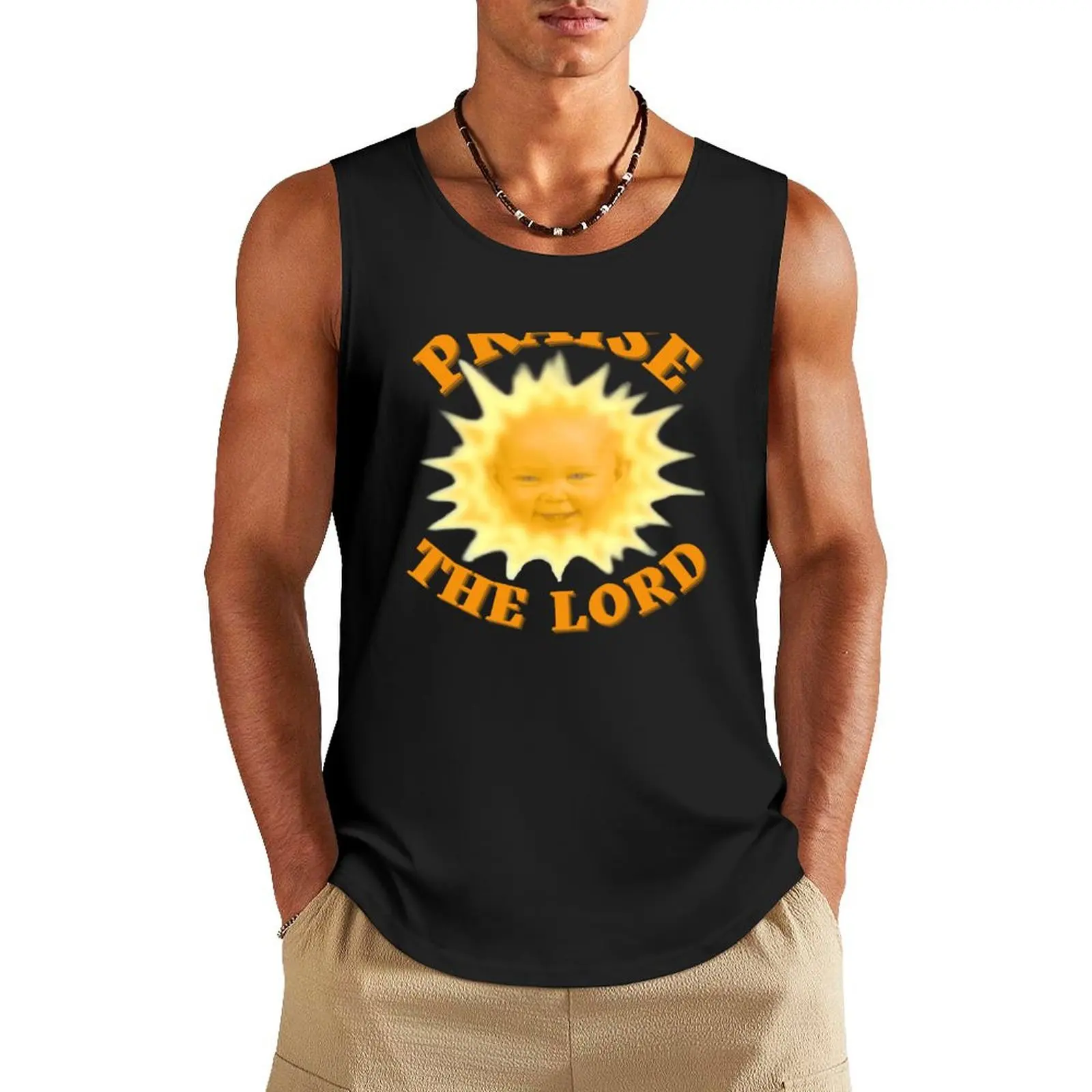 

Praise the Lord Tank Top Sleeveless top men gym
