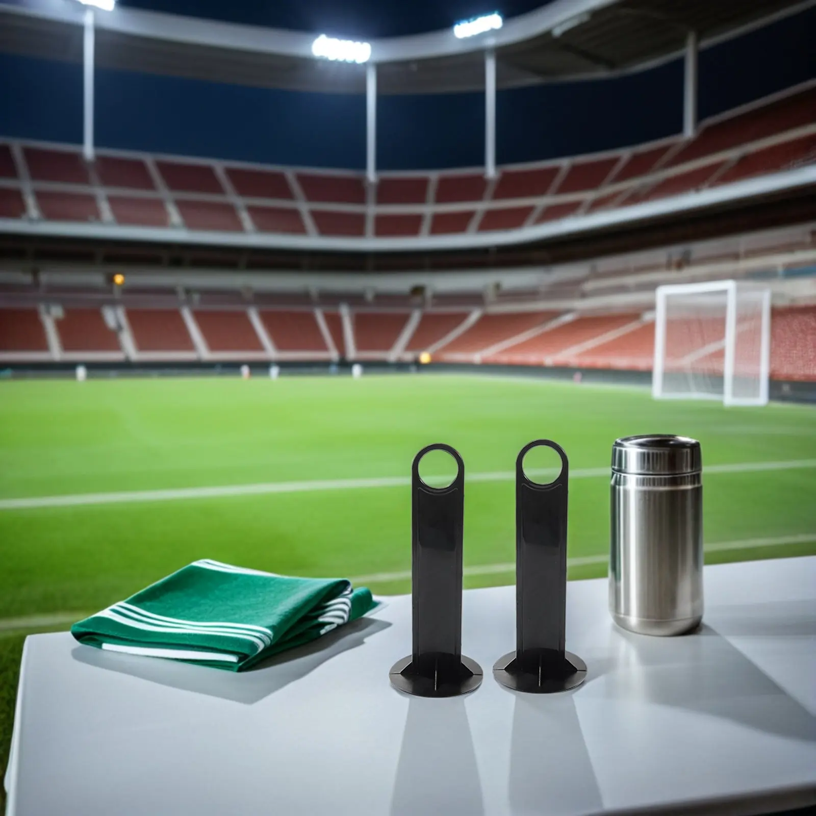 

12Pcs Football Cone Rack Soccer Training Equipment Portable Disk Holder Saucer Disc Carrier Stand Soccer Cone Storage Organizer