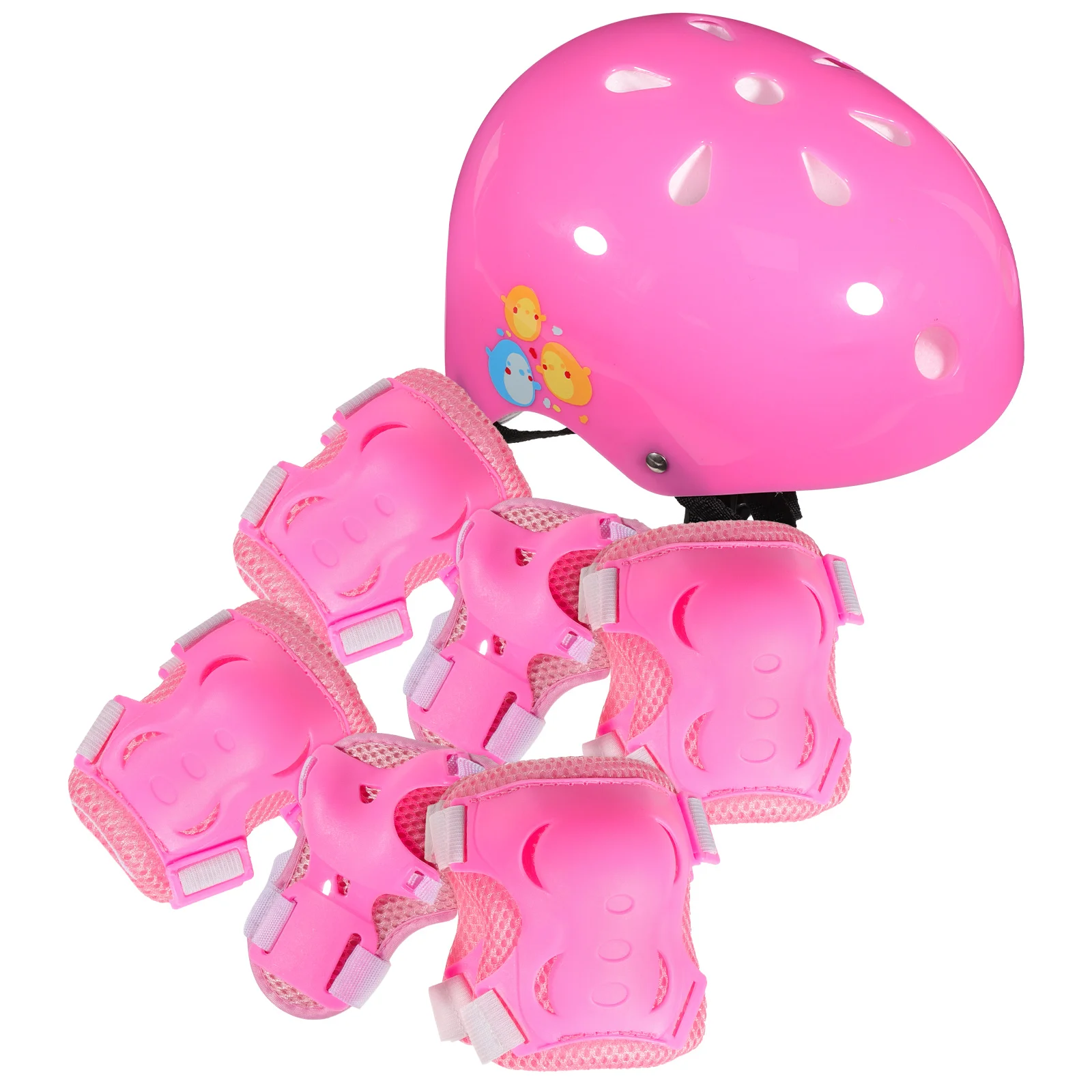 

Roller Skate Guard Set Kids Pads Scooter Bike Thickened Foam Protective Gear Outdoor Elbow Guards Child Knee Protectors