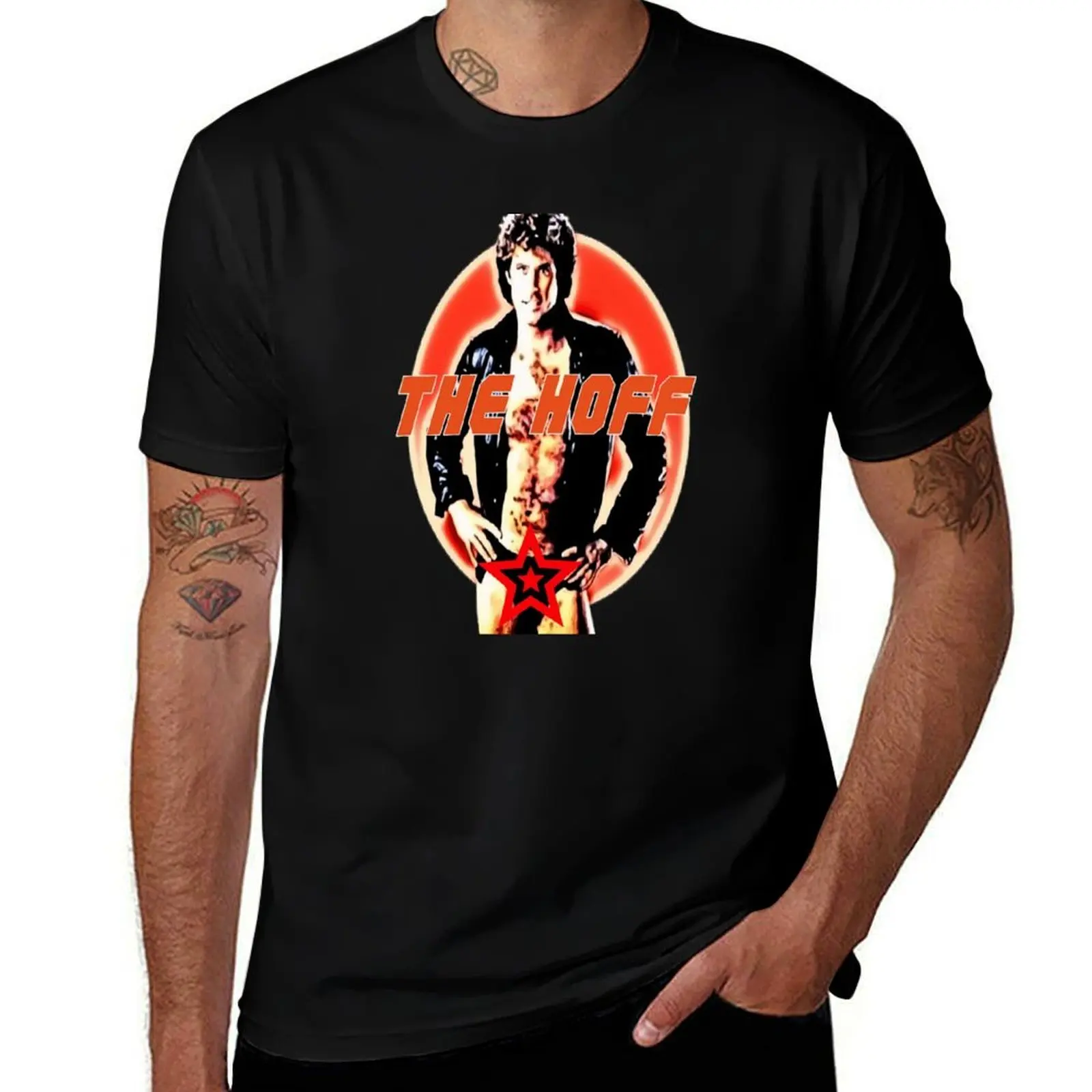 The Hoff T-Shirt Big and Tall Basic Tee Shirt