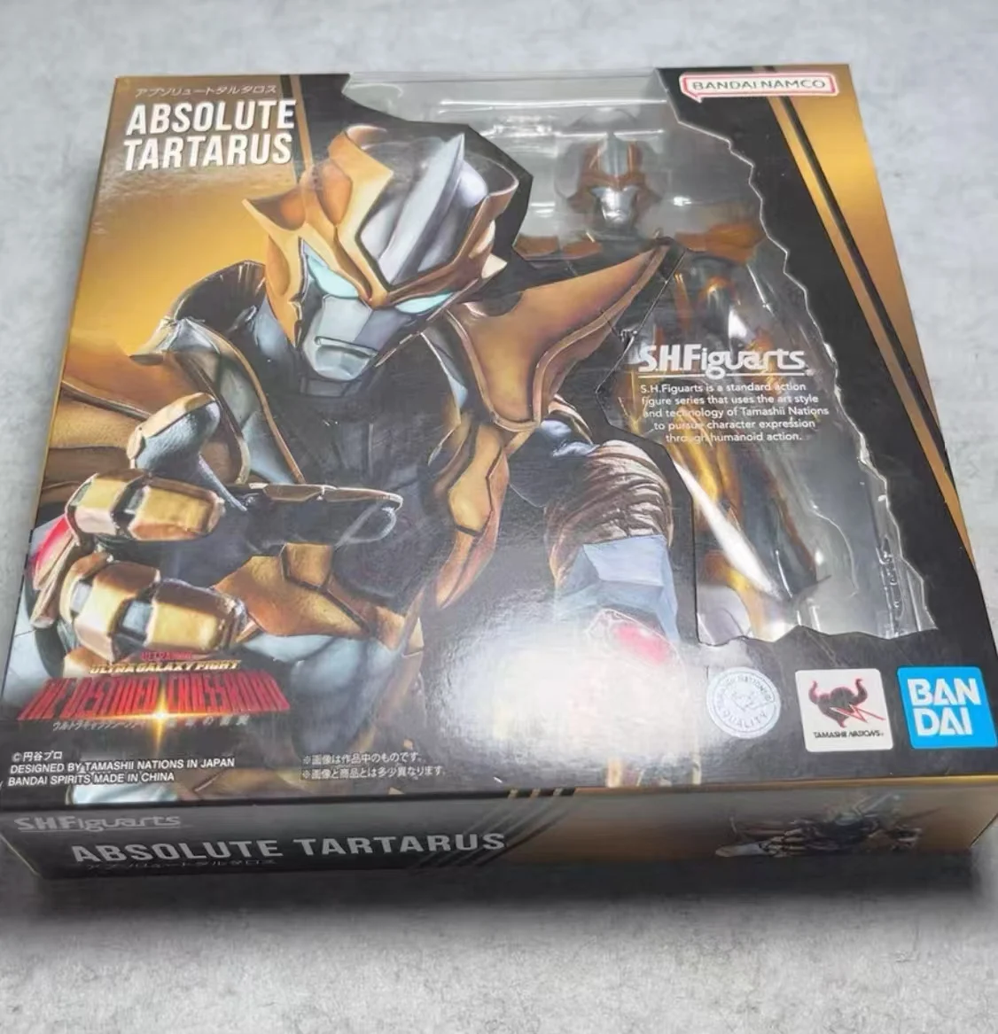 

Original in Stock Bandai Genuine SHF Absolute Tartarus Ultraman Anime Collection Character Model Toy Gift Collection