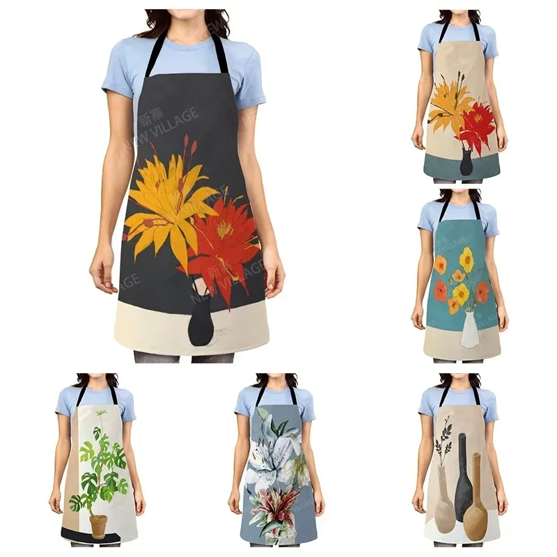 Aesthetic Women kitchen apron kids original Children Waterproof girl fashionable custom princess man waiter work apron oil proof