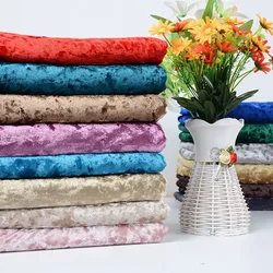 50*50cm 23Colors DIY hand sewing Gold velvet fabric Stretch Diamond luster cloth Soft ice velvet Doll Wallet Christmas Packaging