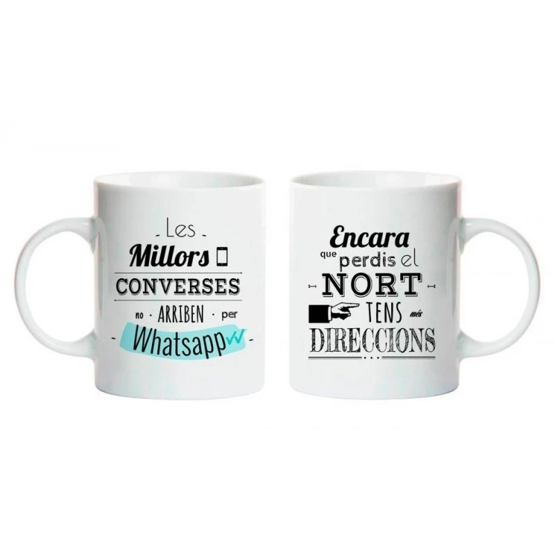 Original Mug Mug message catalan original (set of 2 cups) 136532