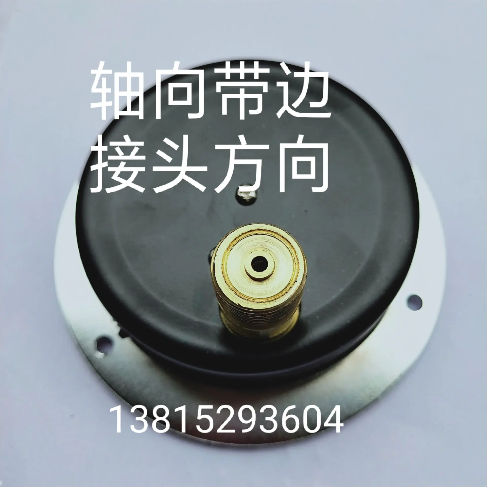 Hangzhou Fuyang Y100ZT 0.6/1/1.6/2.5/4mpa pannello incorporato manometro bordo assiale