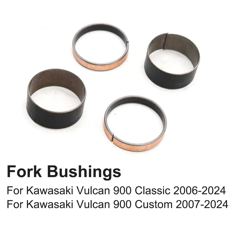 

Motorcycle Fork Bushings External Guide Rails Shock Absorb Up Down For Kawasaki Vulcan 900 Classic Custom 2006 2007-2024