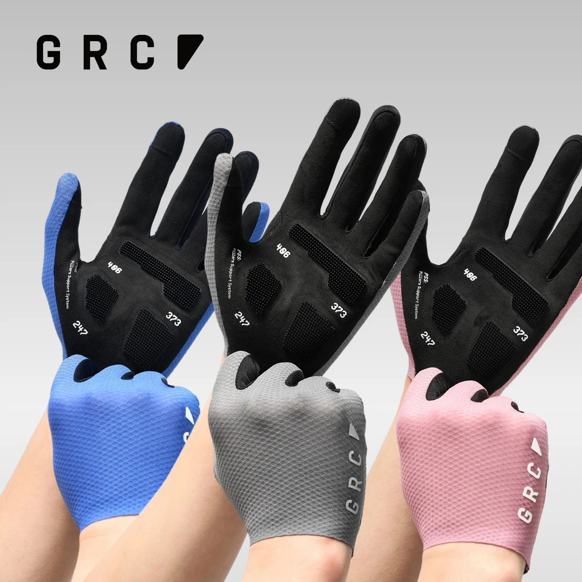 Велосипедные перчатки GRC TECH для мужчин: дышащие, быстросохнущие, для шоссейных и горных велосипедов