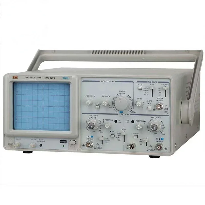 

Cheap Price Oscilloscope 2 Channel 20MHz Used In All Kinds Of Electronic Products Testing Rigol MOS-620CH Oscillosco