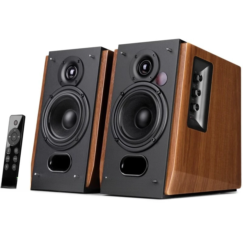 

R1700BT + Bluetooth speaker Wooden home HIFI TV Computer desktop stereo Large volume