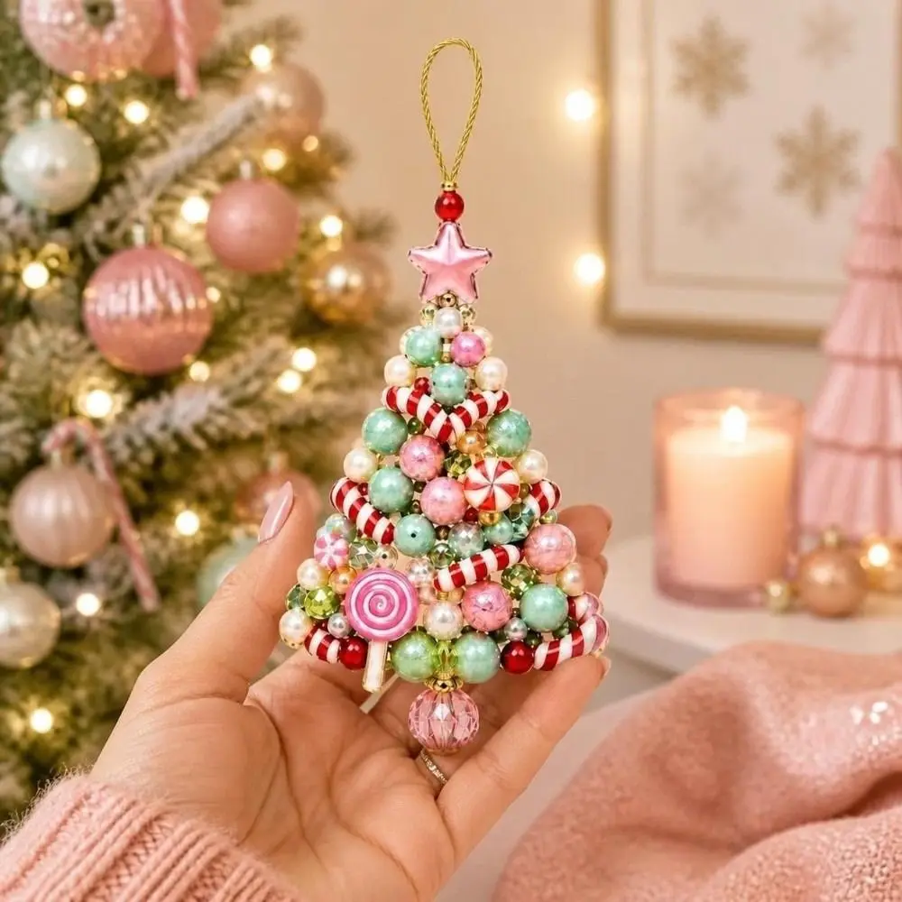 DIY Beaded Christmas Ornament 3