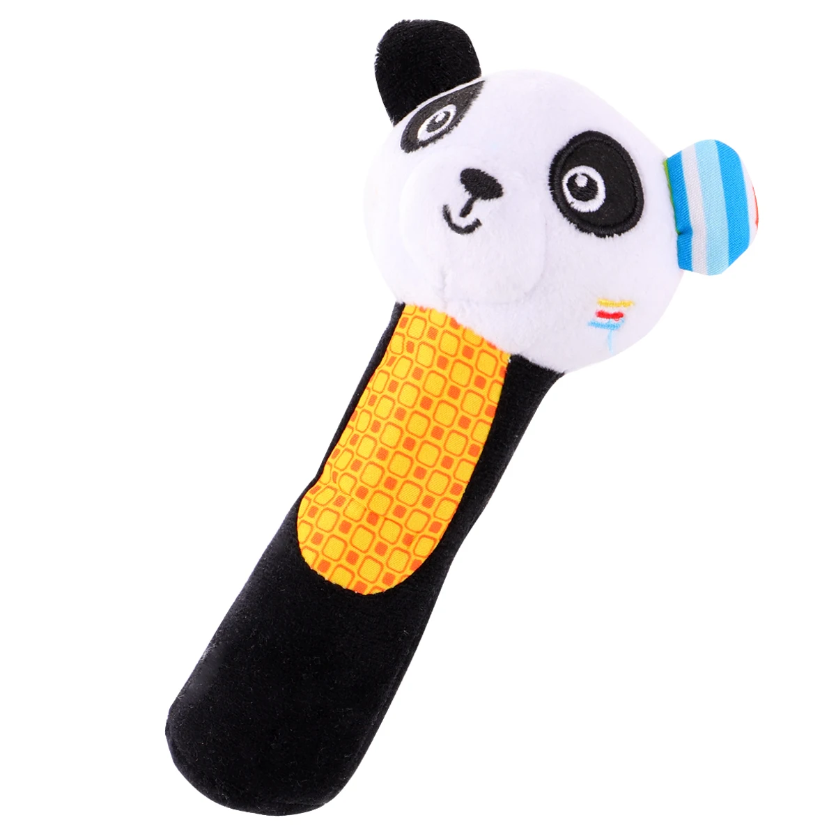 1 قطعة حشرجة الموت اليدوية للطفل الرضيع الوليد البرتقالي القرد البسيطة محشوة الحيوان مشرق اللون اللعب الحسي المهارات الحركية