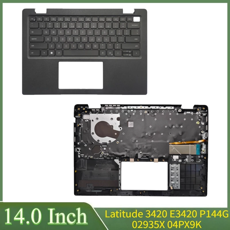 

14.0"Repalce Cover For Latitude 3420 E3420 04PX9K 0N1YGD P144G Screen Palm Pad Keyboard