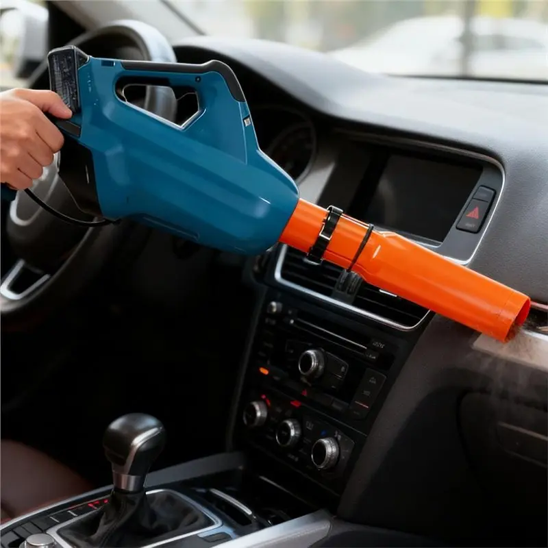 Il miglior soffiatore per foglie con booster d'aria con attacco per ventilatore da 2 a 4 pollici, con qualsiasi ugello da 2 a 4, aumenta istantaneamente il flusso d'aria