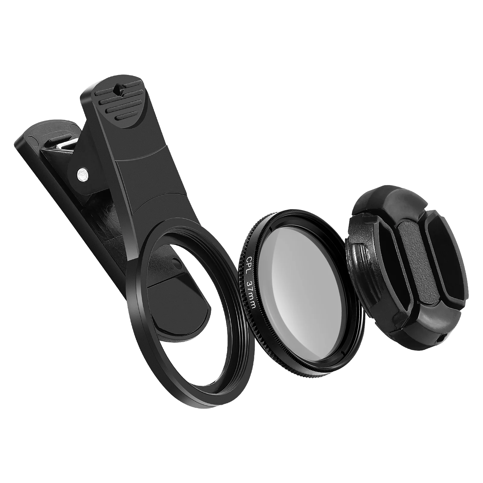 UKCOCO 1 Set Circular Polarizer Filter Phone Camera Lens CPL Polarizing Filter Lens Portable Mobile Phone Lens (37mm)