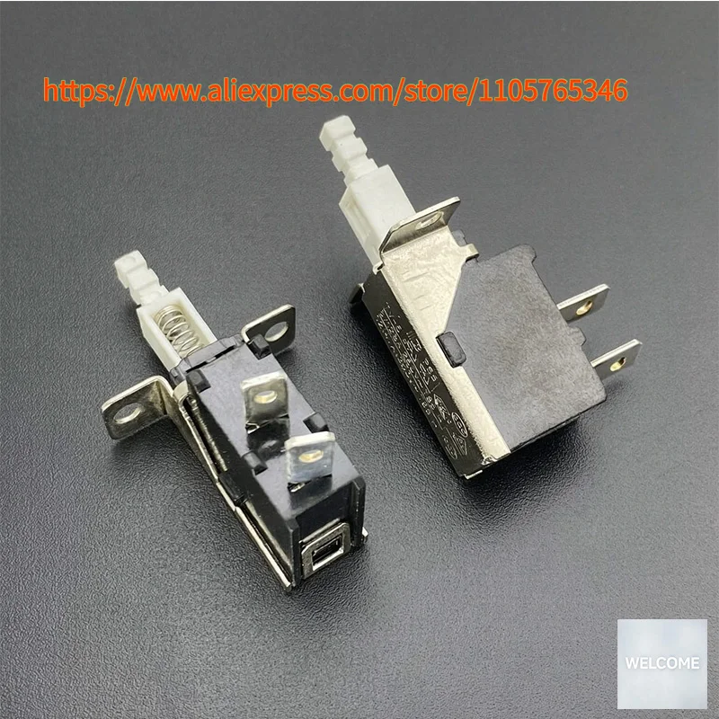5pcs BEJ PS5 TV-5 with Lock Switch Button 8A Straight key Self-Locking Adjustable Power key Button