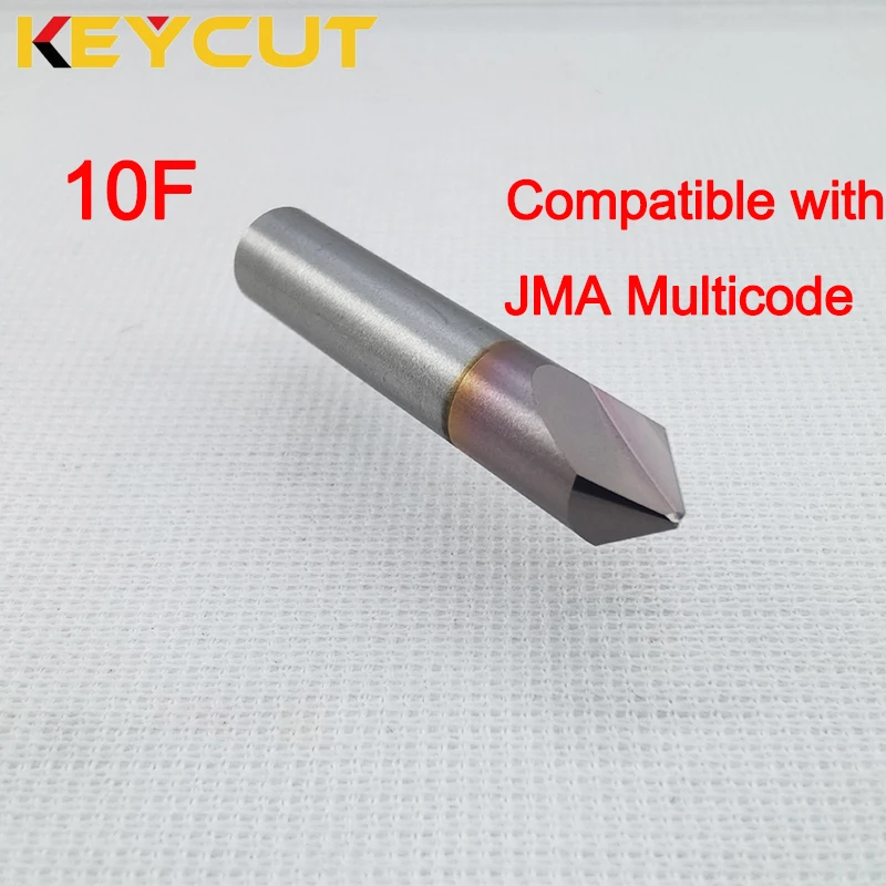 JMA Multicode Cutter 10F Milling Cutter D6x30 for AGB/MOTTURA/SECUREMME keys Aftermarket Locksmith Tools