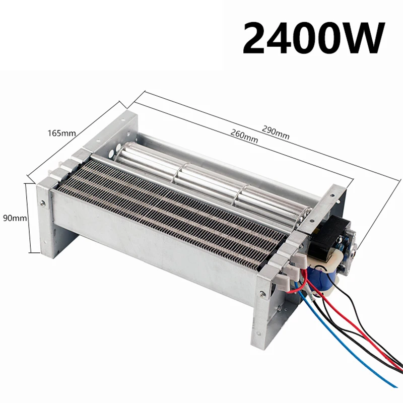 220V Constant Temperature PTC heater ptc heating element heater module 2400W household ceramic thermostat