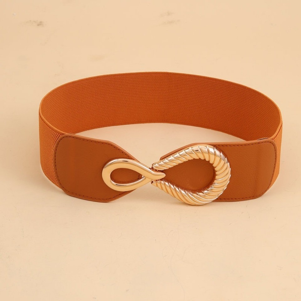 New Trendy Women's Belt, Hundreds of Simple Women's Wide Waistband, Commuter Fashion Women's Belt, LR1711