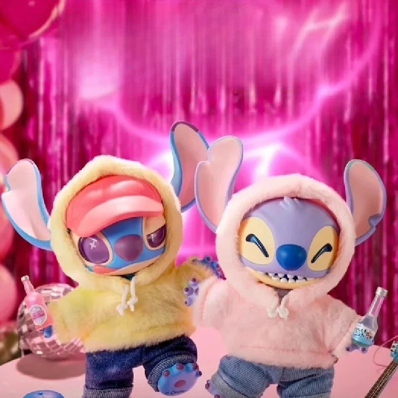 

Original Stitch Gen Z Street Series Blind Box Vinyl Plush Desktop Decoration Pendant – Street Style Surprise Gift Packaging