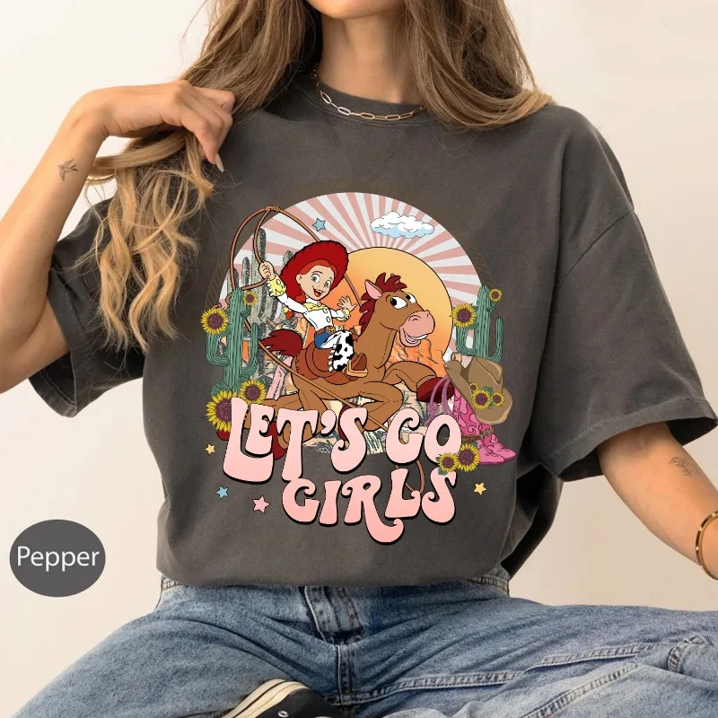 تي شيرت توي ستوري جيسي، قميص ديزني بولسي، تي شيرت ديزني لاند توي ستوري، تي شيرت ديزني لاند المتطابق، قميص أطفال هدية عائلية