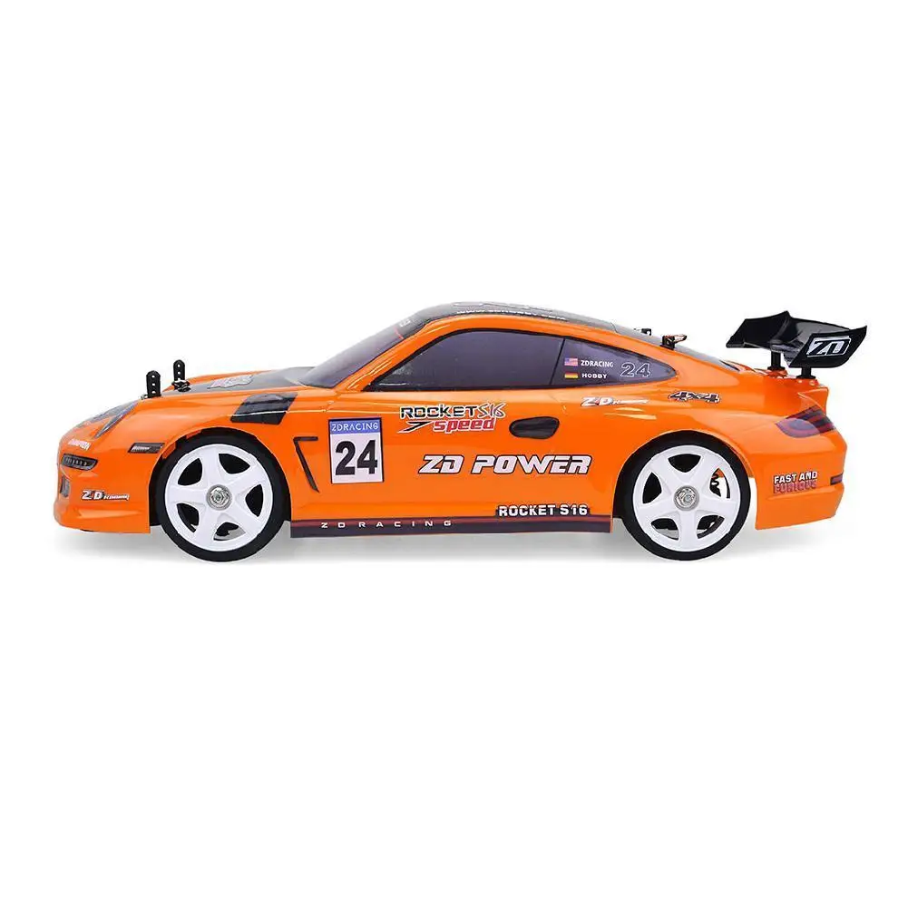 ZD Racing 9047 1/16 Scale 2.4GHz RC Car 4WD 30A Brushed ESC ROCKET S16 Tourning Car RTR