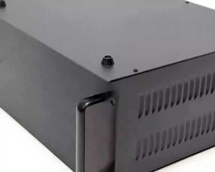 

19-дюймовый стандартный корпус 4U - Промышленный шасси-бокс 4U для монтажа в стойку, нестандартный, из листового металла, на заказ