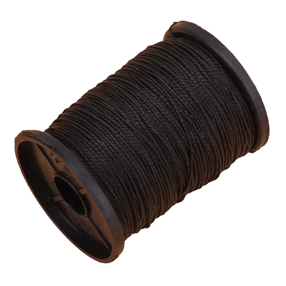 Knitting Thread White black brown Leather Sewing Thread Various Knitting Techniques Easy To Use Excellent Elasticity