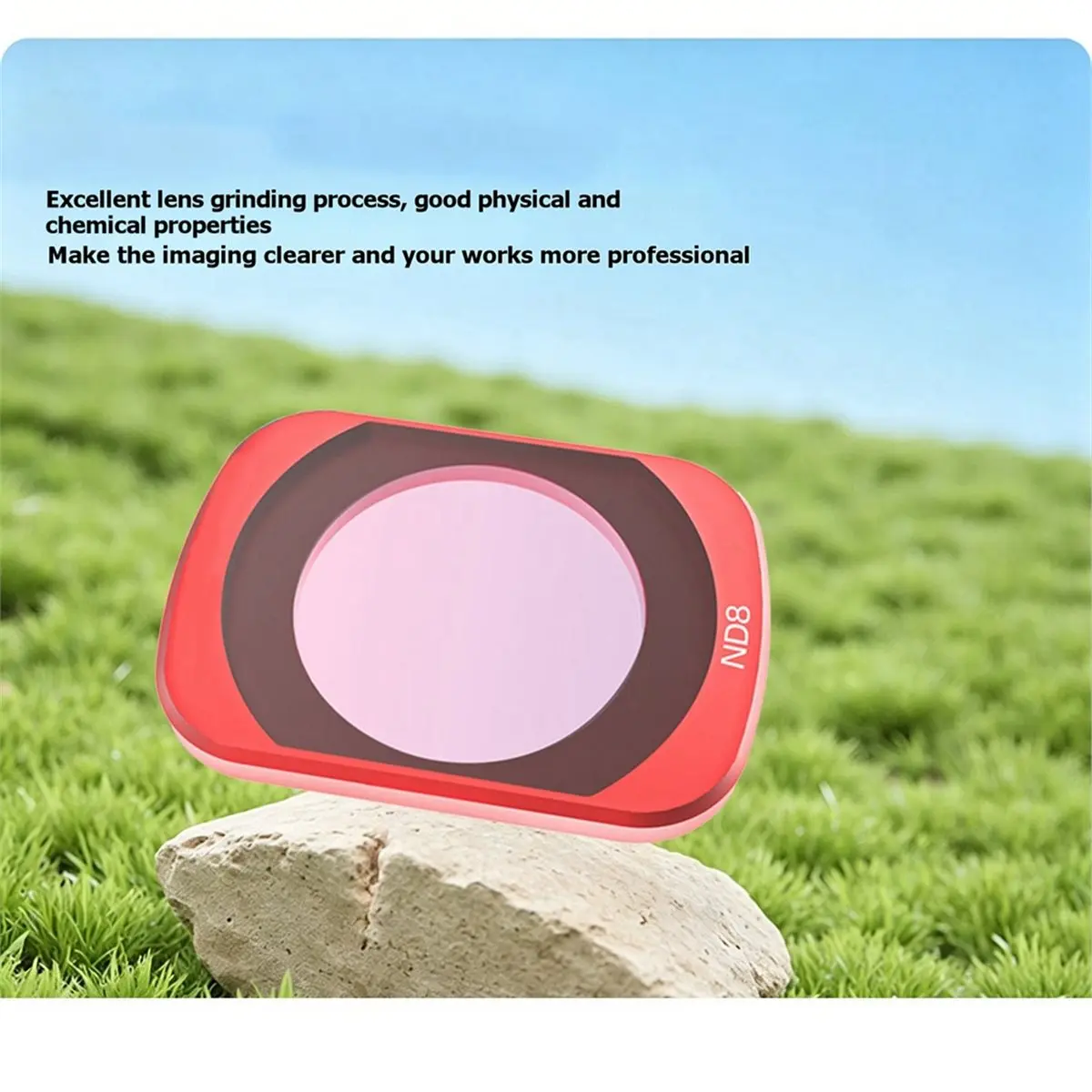 E@MB*RA*aCE^HAPPYa Filters Set for POCKET 4/3 HD Optical Glass Lens Filter Kit ND8 ND16 ND32 ND64 Neutral Density Camera Accesso