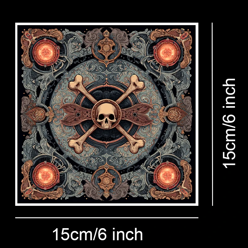 6"x6" scrapbookingpapier (36 vellen): abstracte marmeren prints voor scrapbooking, origami en doe-het-zelf decor – kunstvolle knutselbenodigdheden