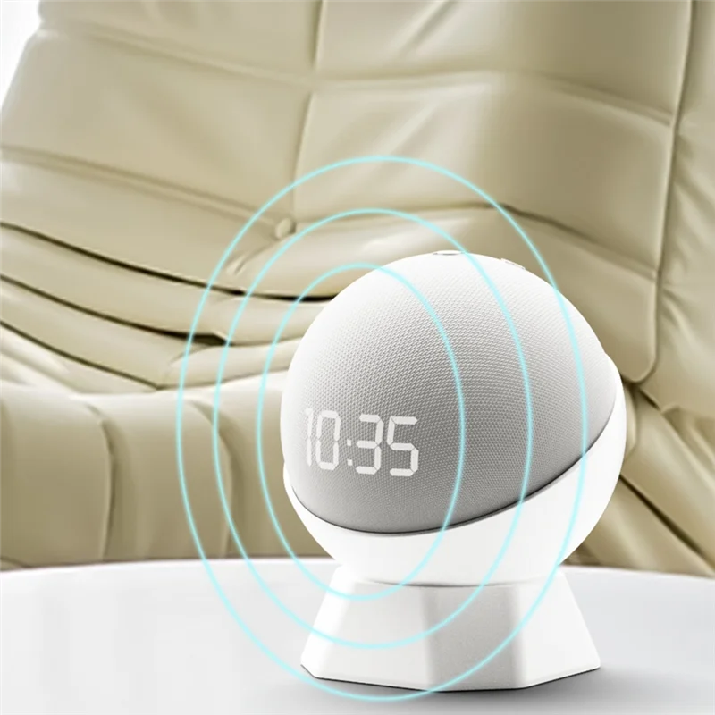 

-ABAB Портативное противоскользящее силиконовое настольное крепление для Amazon Echo Dot 5/4, аксессуар-подставка для звуковой коробки