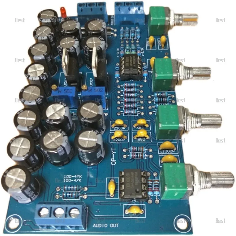 HIFI передняя тональная плата OPA2604 лихорадка операционный усилитель AD827 передняя сцена 5532 тон, обновление усилителя мощности
