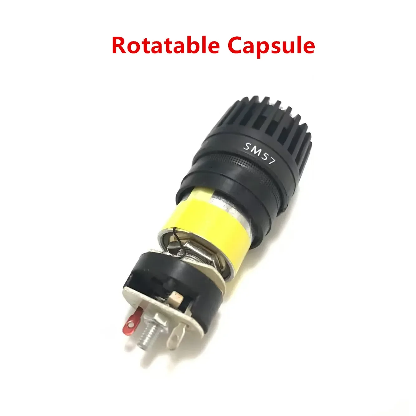 1PCS High quality Professional Core Capsule Head For Shure SM57 SM 57 Microphone ,the metal body Microphone Cartridge