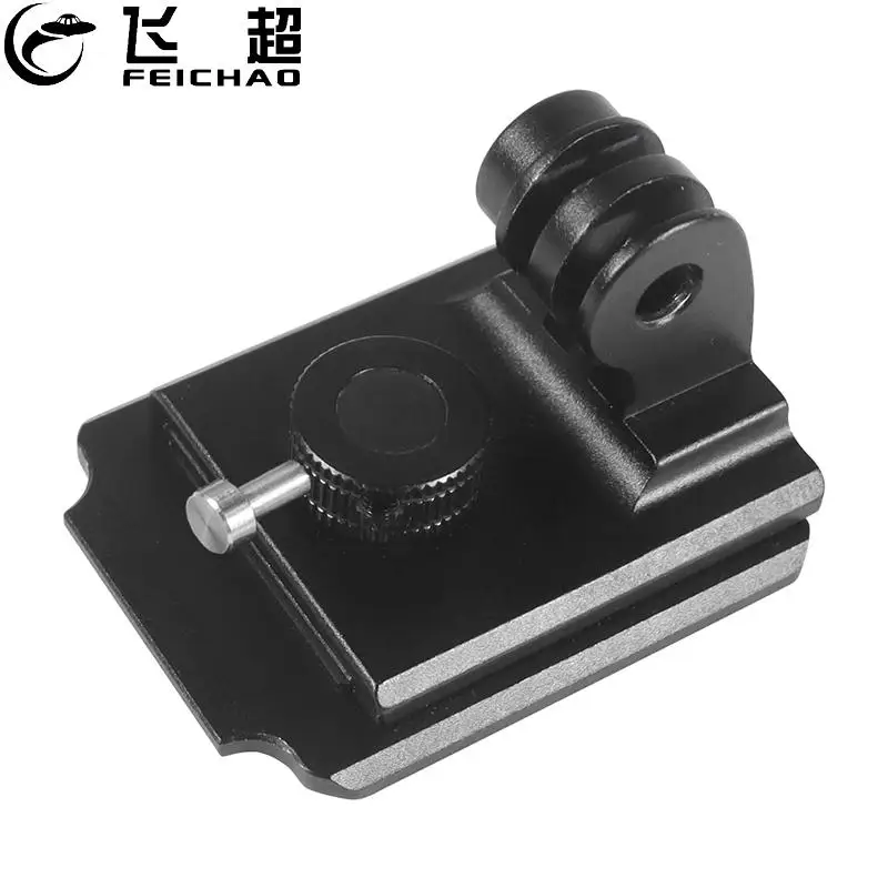 

Aluminum Motorcycle Helmet Fixed Mount Base Adapter Holder for NVG for GoPro 13 12 11 for DJI Osmo Action 4 for Insta360 Camera