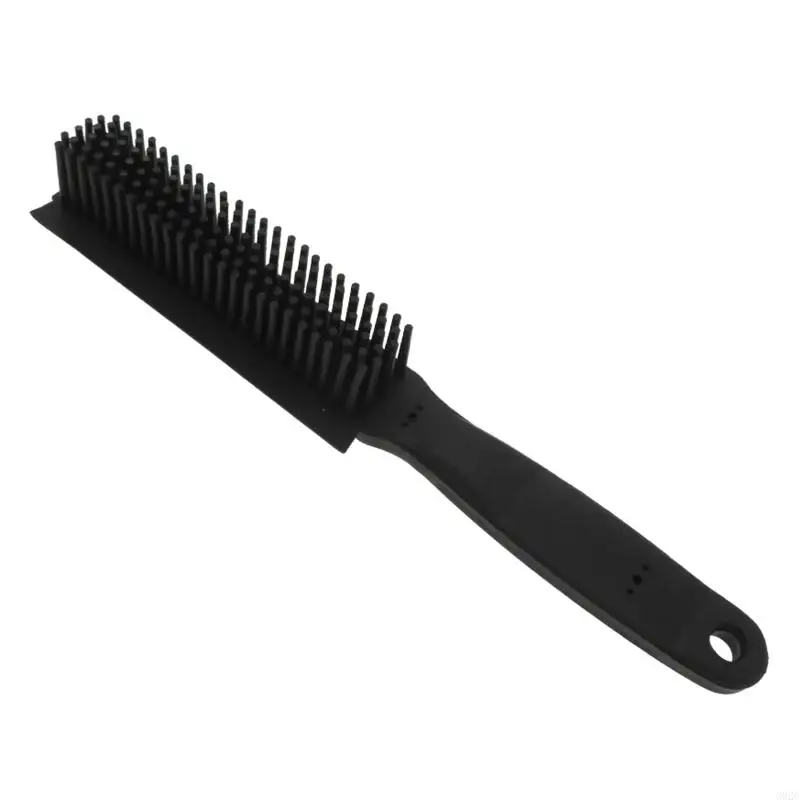 G92C 10-inch Length Rubber Hand Brush Pet Hair Brush General Purpose Cleaning Brush