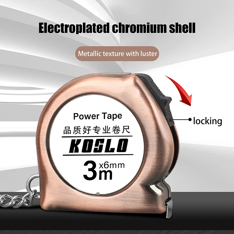 Mini cinta métrica portátil de 3M, cinta métrica pequeña delicada para el hogar, llavero retráctil, cinta métrica, Mini herramientas de medición