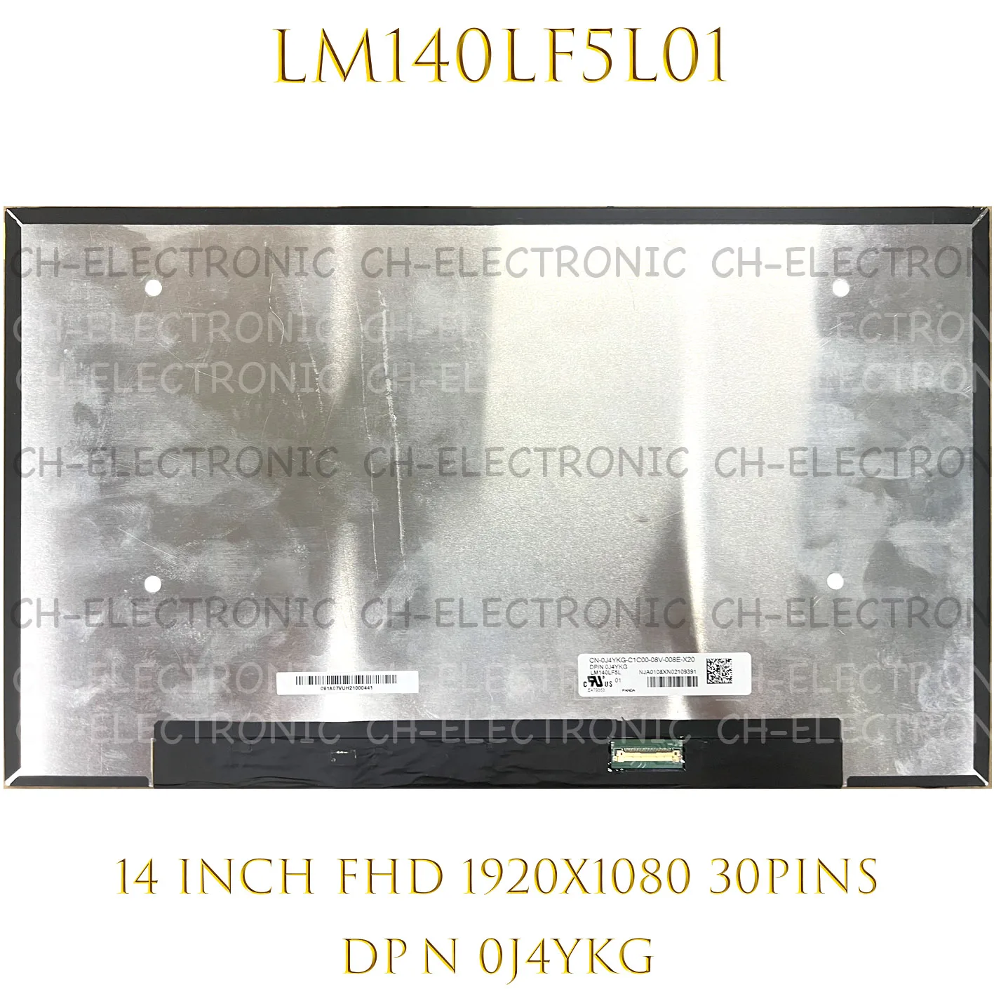 

14 Inch IPS LED LCD Screen LM140LF5L 01 1920*1080 FHD Display Panel eDP 30PINS Test Panel Replacement LM140LF5L01 DP/N 0J4YKG